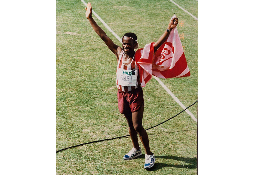 Sam Tshabalala First Black winner of South Africa’s Comrades Marathon
